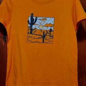 SHEIN cactus tee yellow
